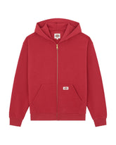 Felpa Uomo Dickies Fostoria Full Zip Hoodie Rosso