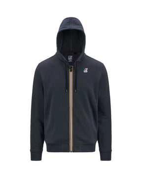 Felpa Uomo K-Way Le Vrai Arnel Blu