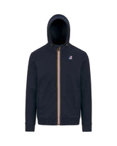 Felpa Uomo K-Way Le Vrai Arroux Hv Poly Co Blu