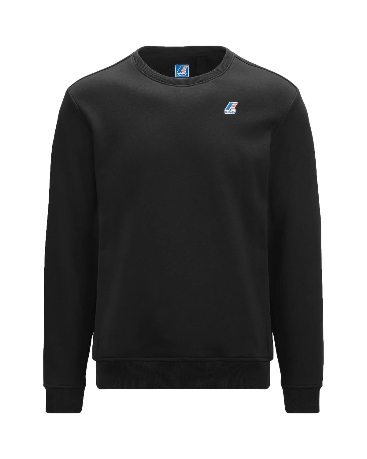 Man Sweatshirt K-Way Le Vrai Auguste Hv Poly Co Black