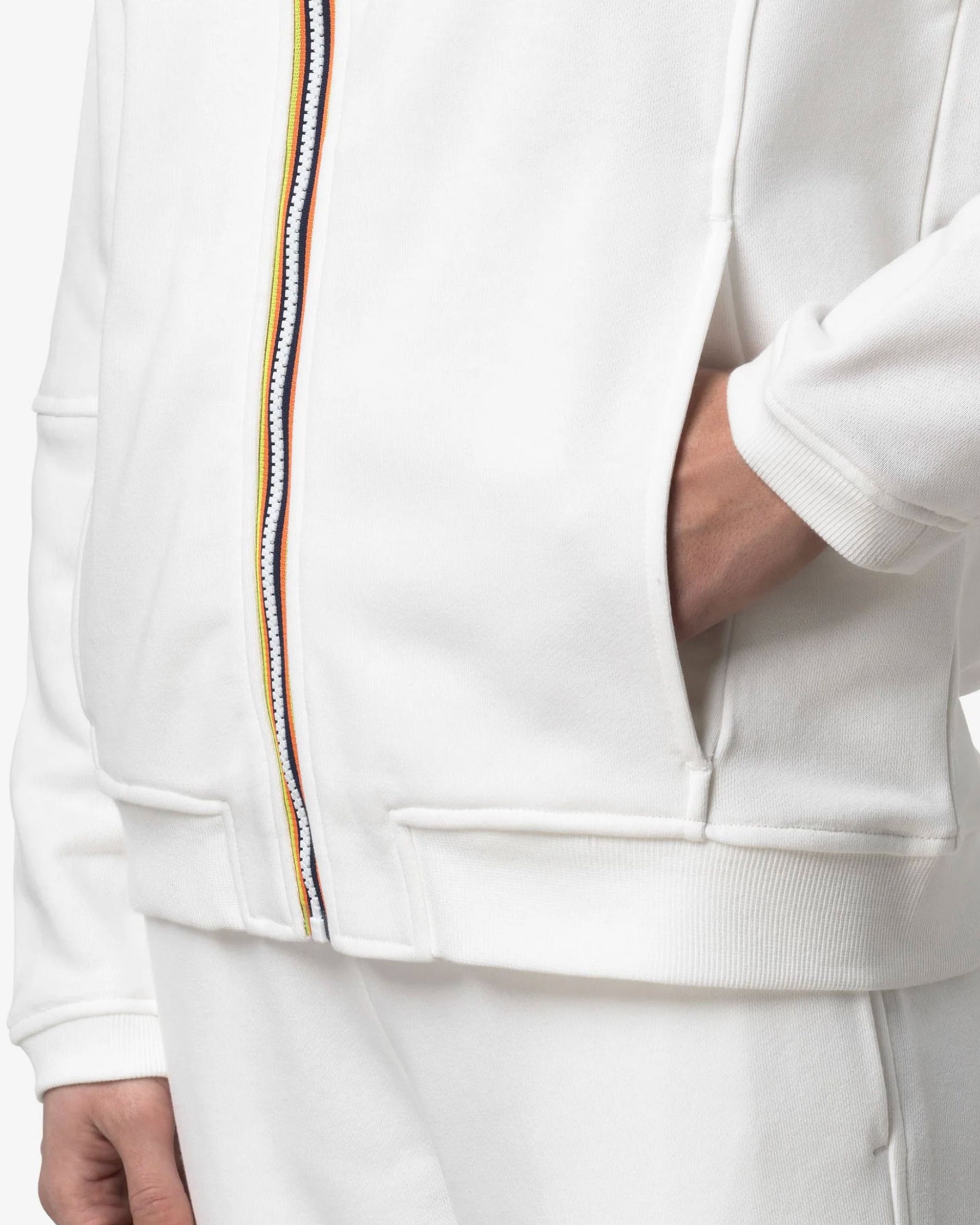 Felpa Uomo Prosper Poly Cotton Bianco