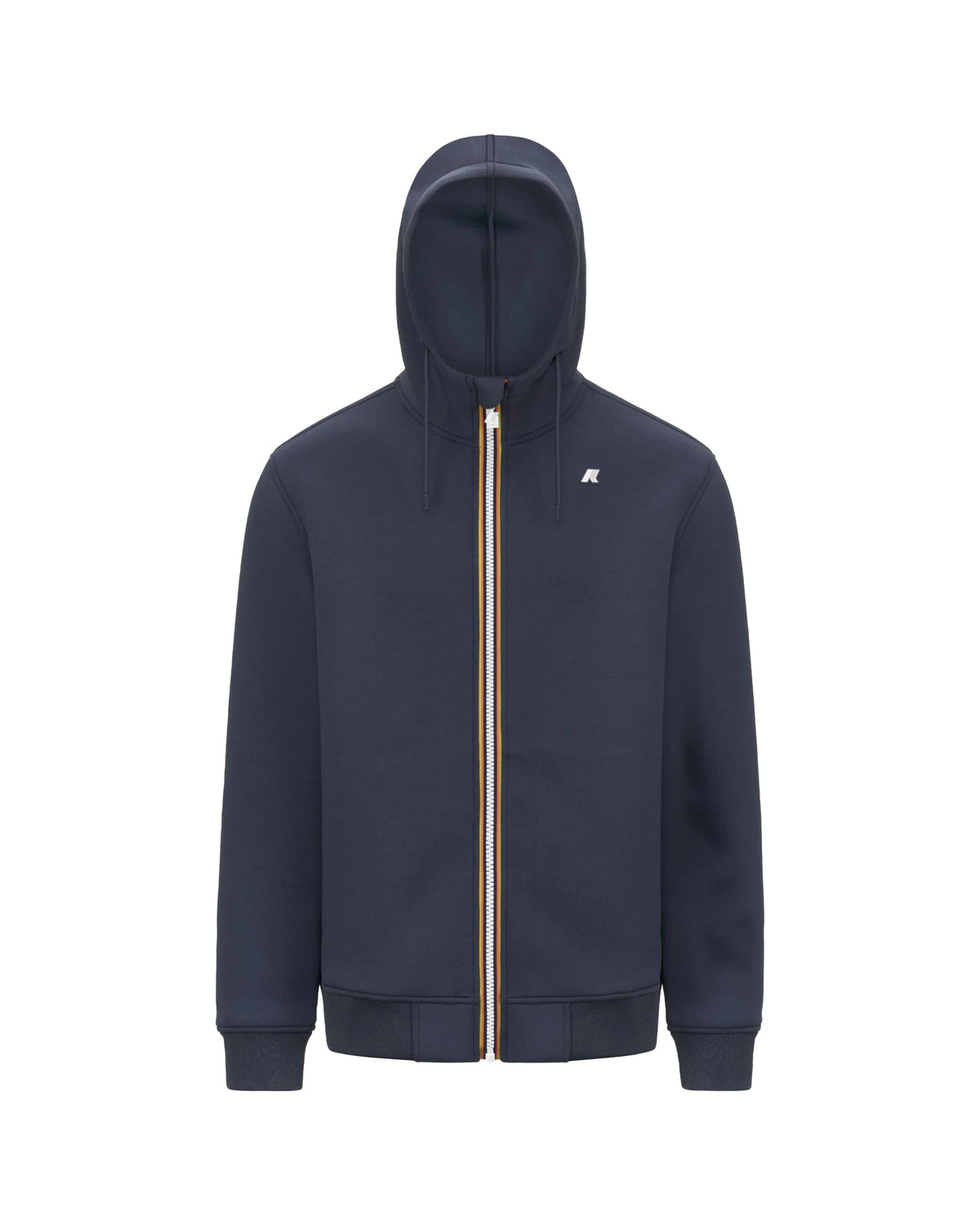 Man's Hoodie K-Way Rainer Spacer Light Blue