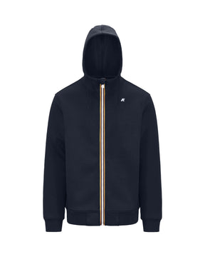 Felpa Uomo K-Way Rainer Spacer Blu