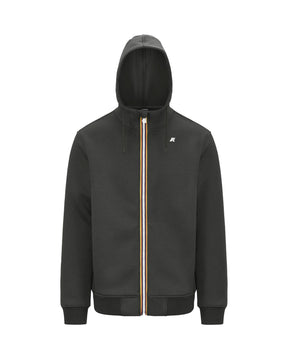 Felpa Uomo K-Way Rainer Spacer Verde
