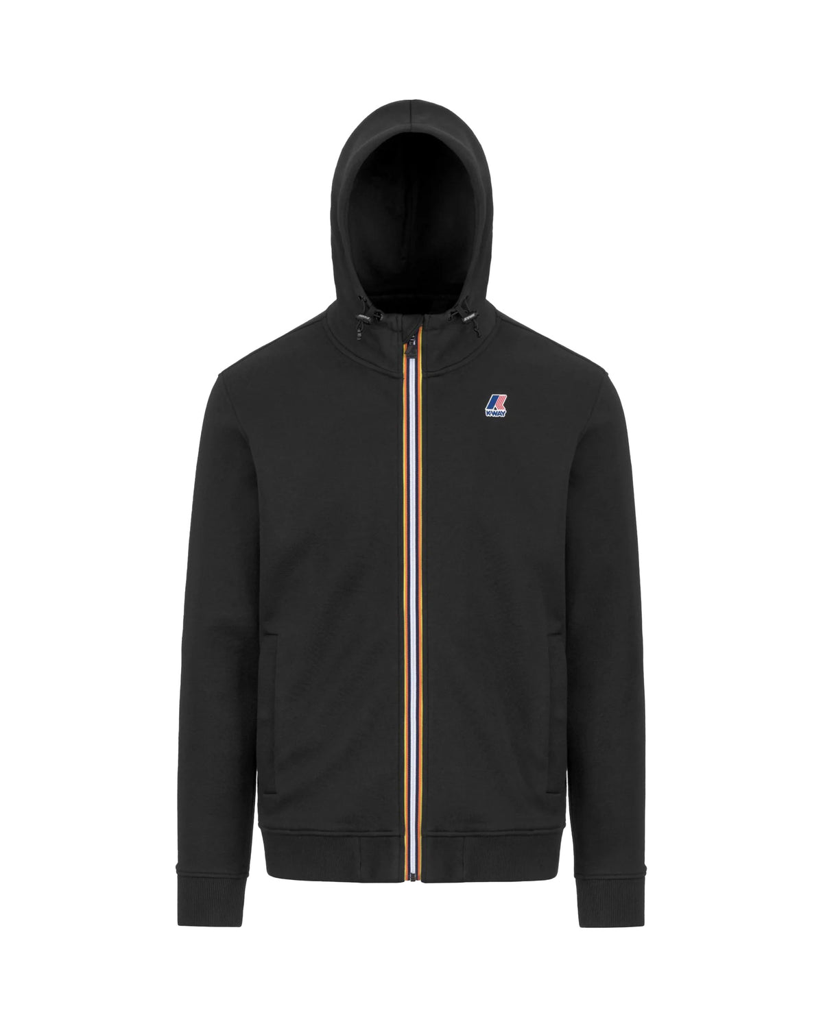 Felpa Uomo K-Way e Vrai Arroux Hv Poly Co Nero