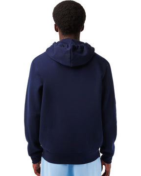 Man Hoodie Lacoste Basic Blue