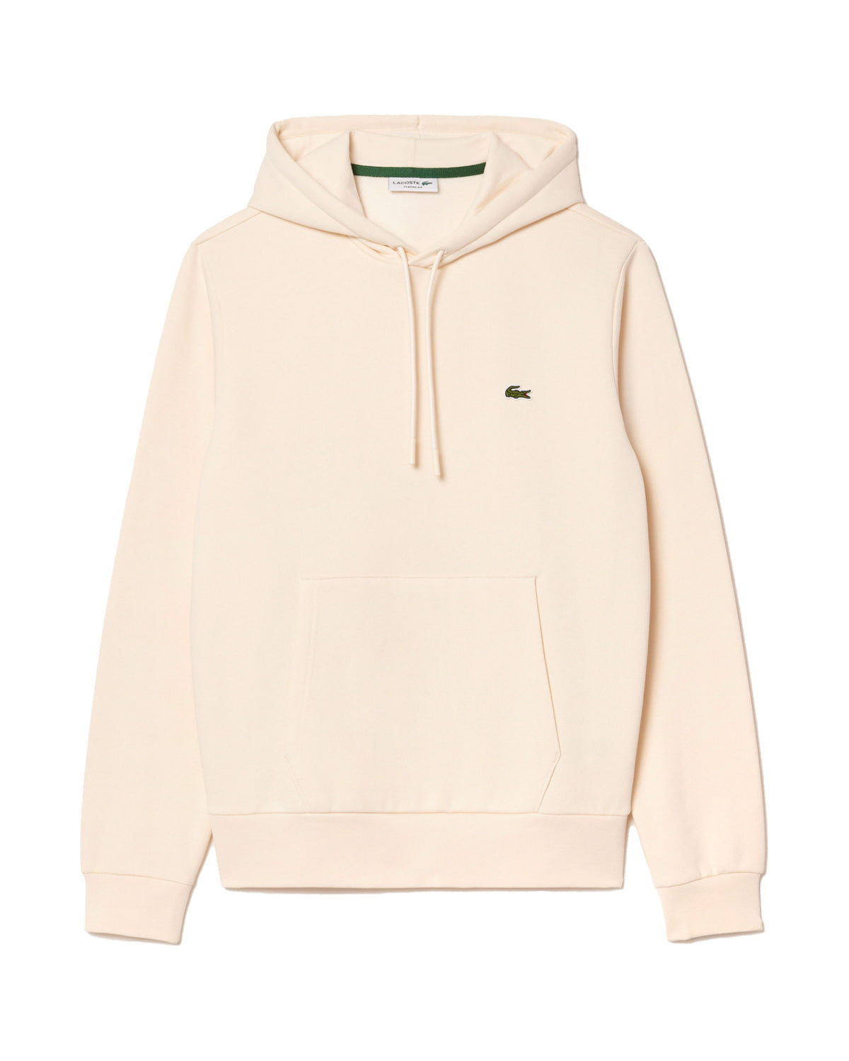 Felpa Uomo Lacoste Basic Logo Beige