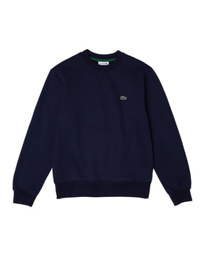 Man Sweatshirt Lacoste Basic Logo Blue