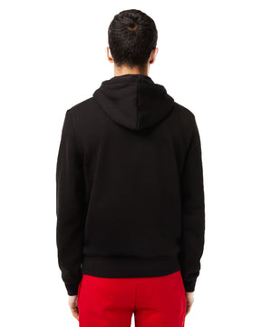 Man Hoodie Lacoste Basic Logo Black