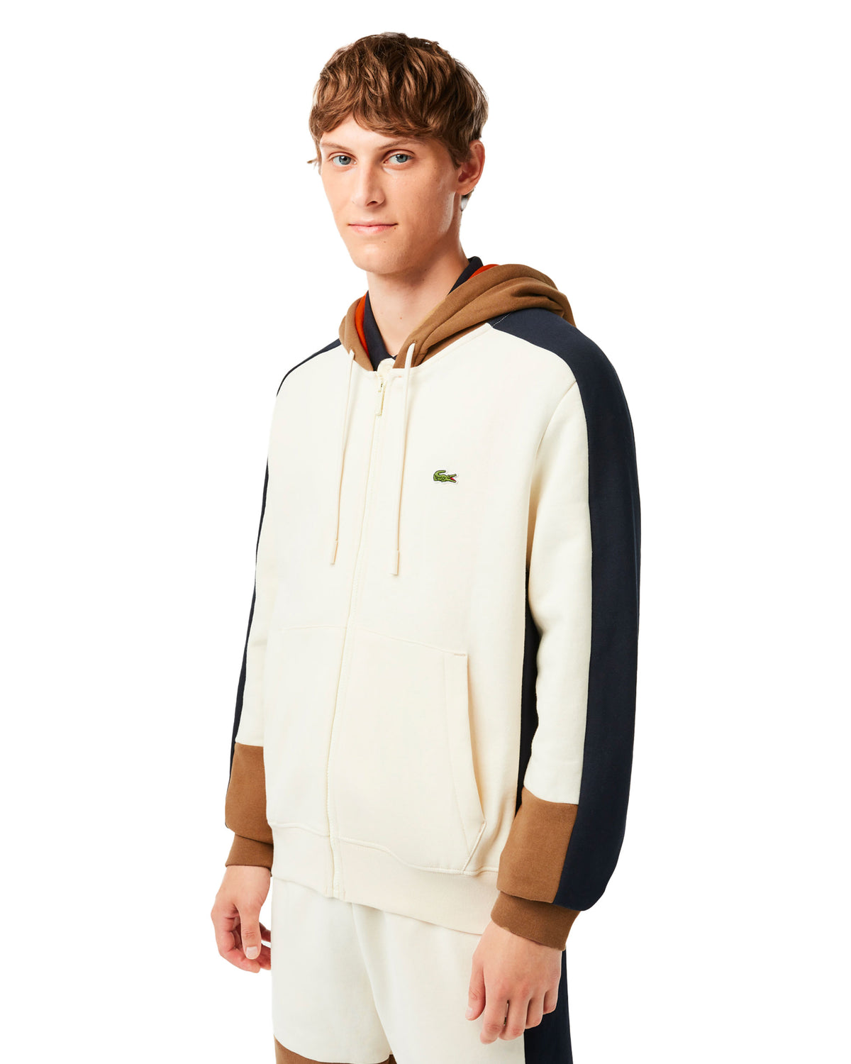 Man Hoodie Lacoste Beige