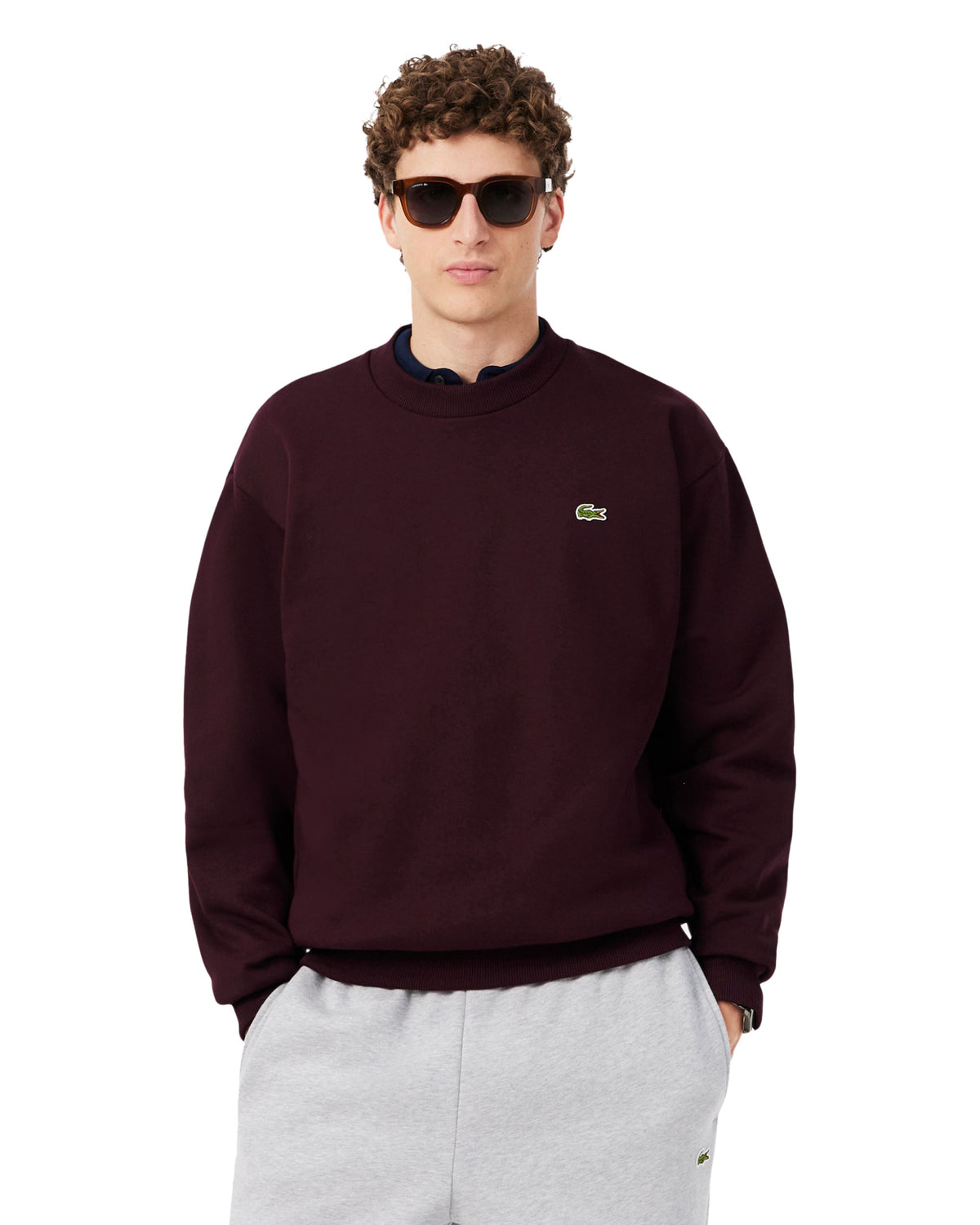 Men's Lacoste Bordeaux Sweatshirt