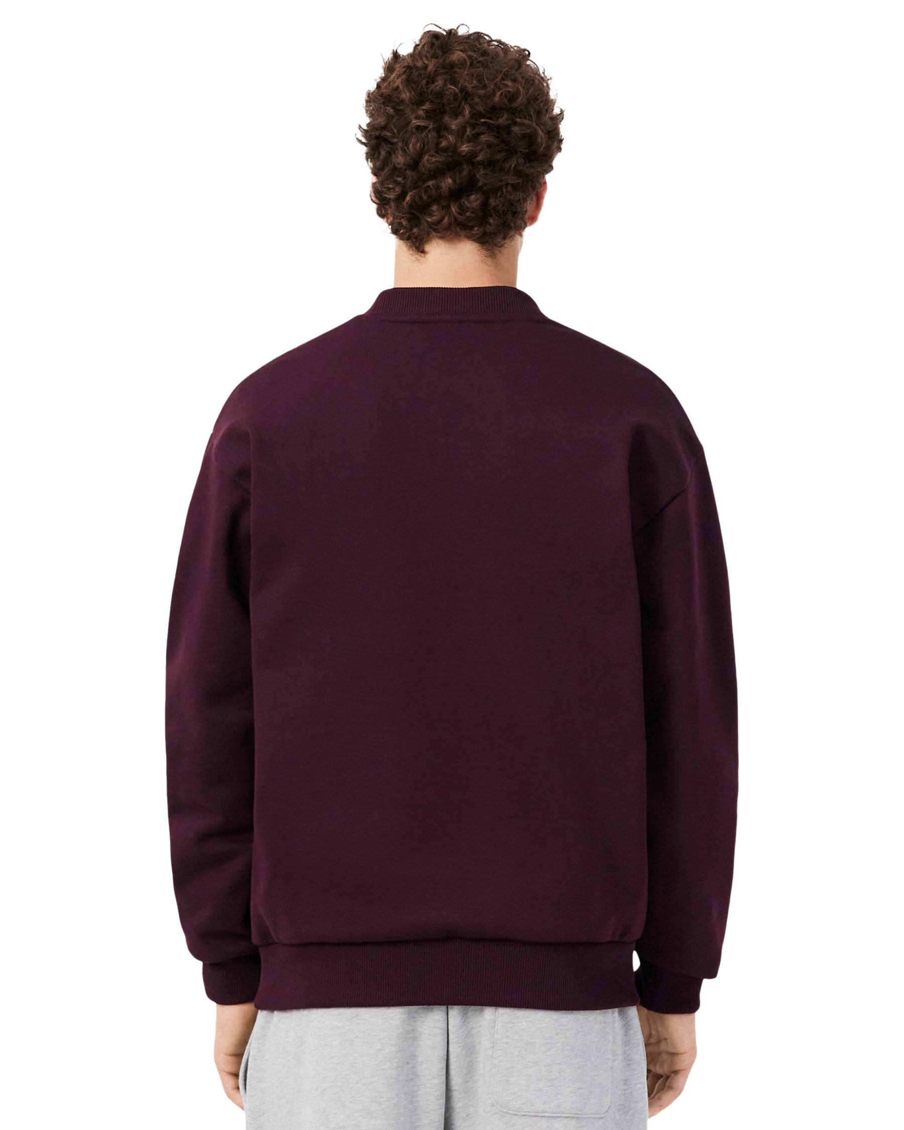Felpa Uomo Lacoste Bordeaux