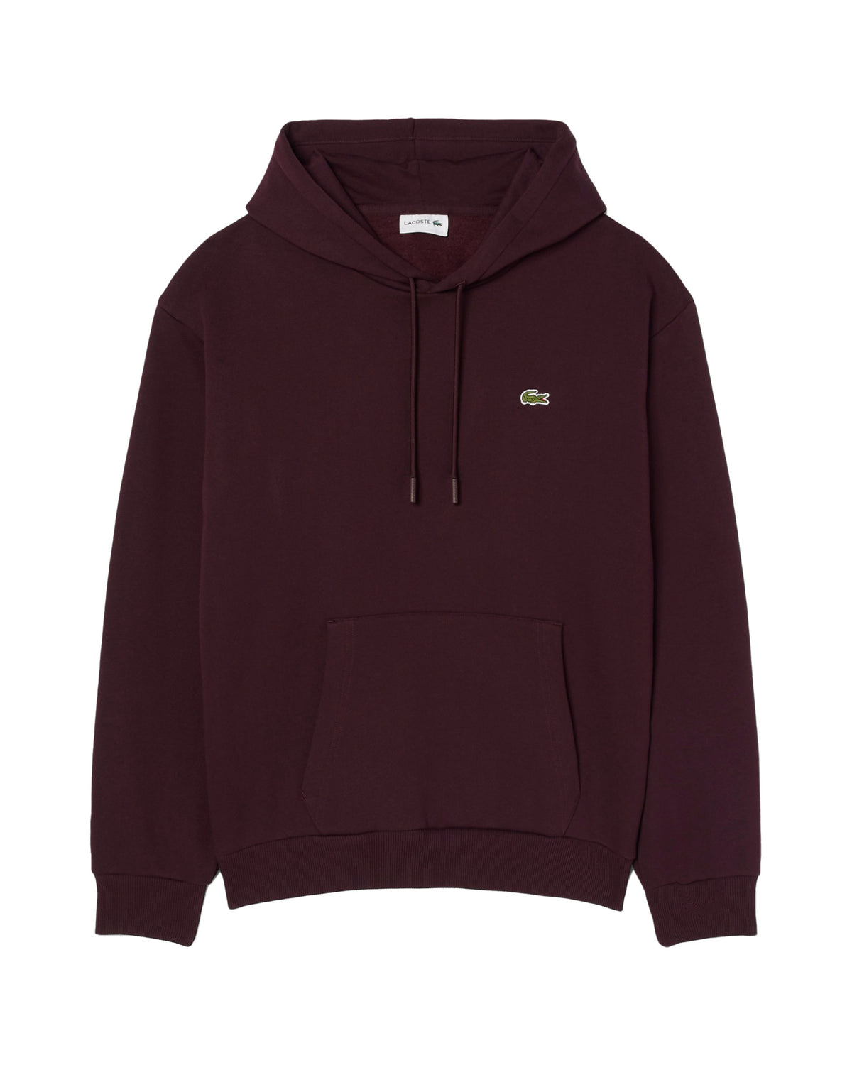 Felpa Uomo Lacoste Classic Logo Bordeaux
