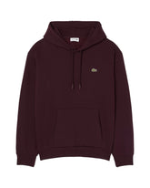 Felpa Uomo Lacoste Classic Logo Bordeaux
