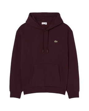 Felpa Uomo Lacoste Classic Logo Bordeaux