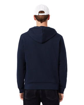 Felpa Uomo Lacoste Full Zip Blu