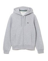 Felpa Uomo Lacoste Full Zip Grigio