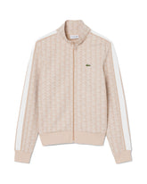 Lacoste Monogram Beige Men's Sweatshirt