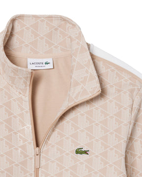 Lacoste Monogram Beige Men's Sweatshirt