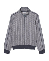 Lacoste Monogram Men's Gray Sweatshirt