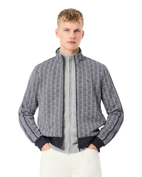 Lacoste Monogram Men's Gray Sweatshirt