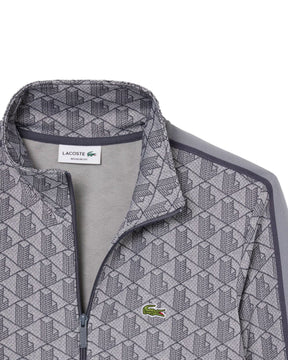 Lacoste Monogram Men's Gray Sweatshirt