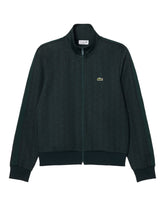 Men's Lacoste Monogram Dark Green Sweatshirt