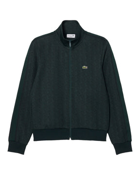 Men's Lacoste Monogram Dark Green Sweatshirt