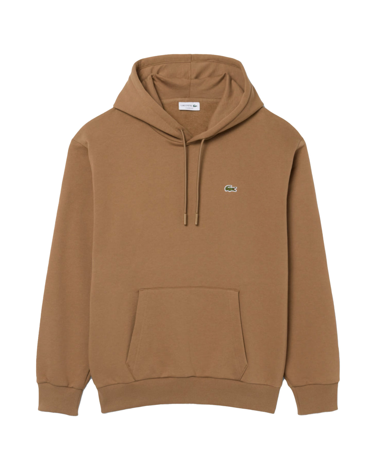 Lacoste Men's Sweatshirt with Brown Hood