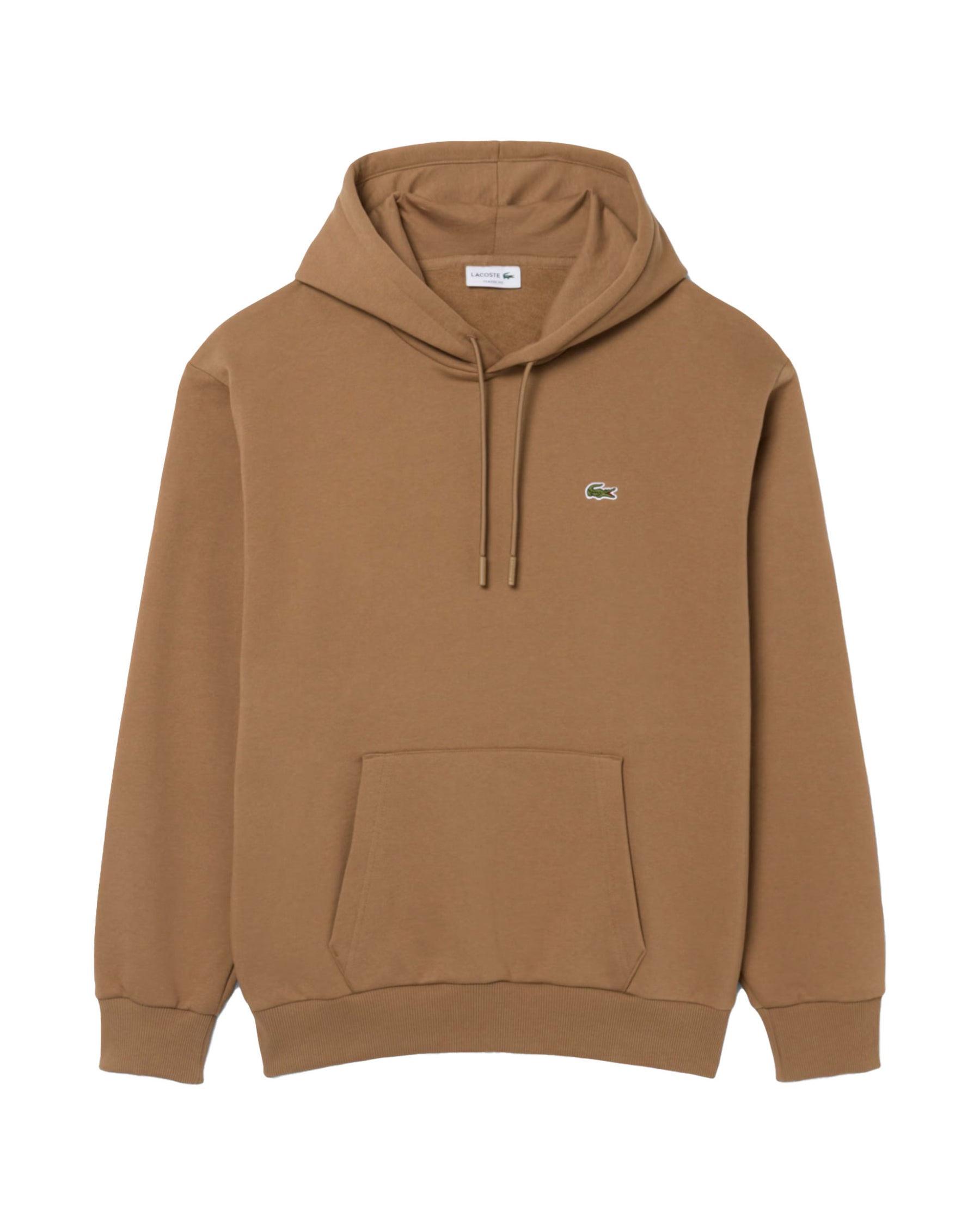 Lacoste Men's Sweatshirt with Brown Hood