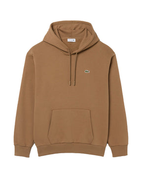 Lacoste Men's Sweatshirt with Brown Hood