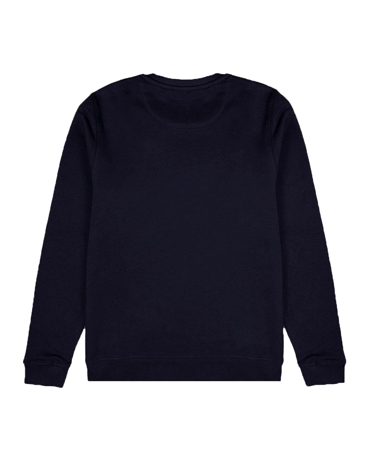 Man Sweatshirt Lyle And Scott Crewneck Brushback Dark Navy