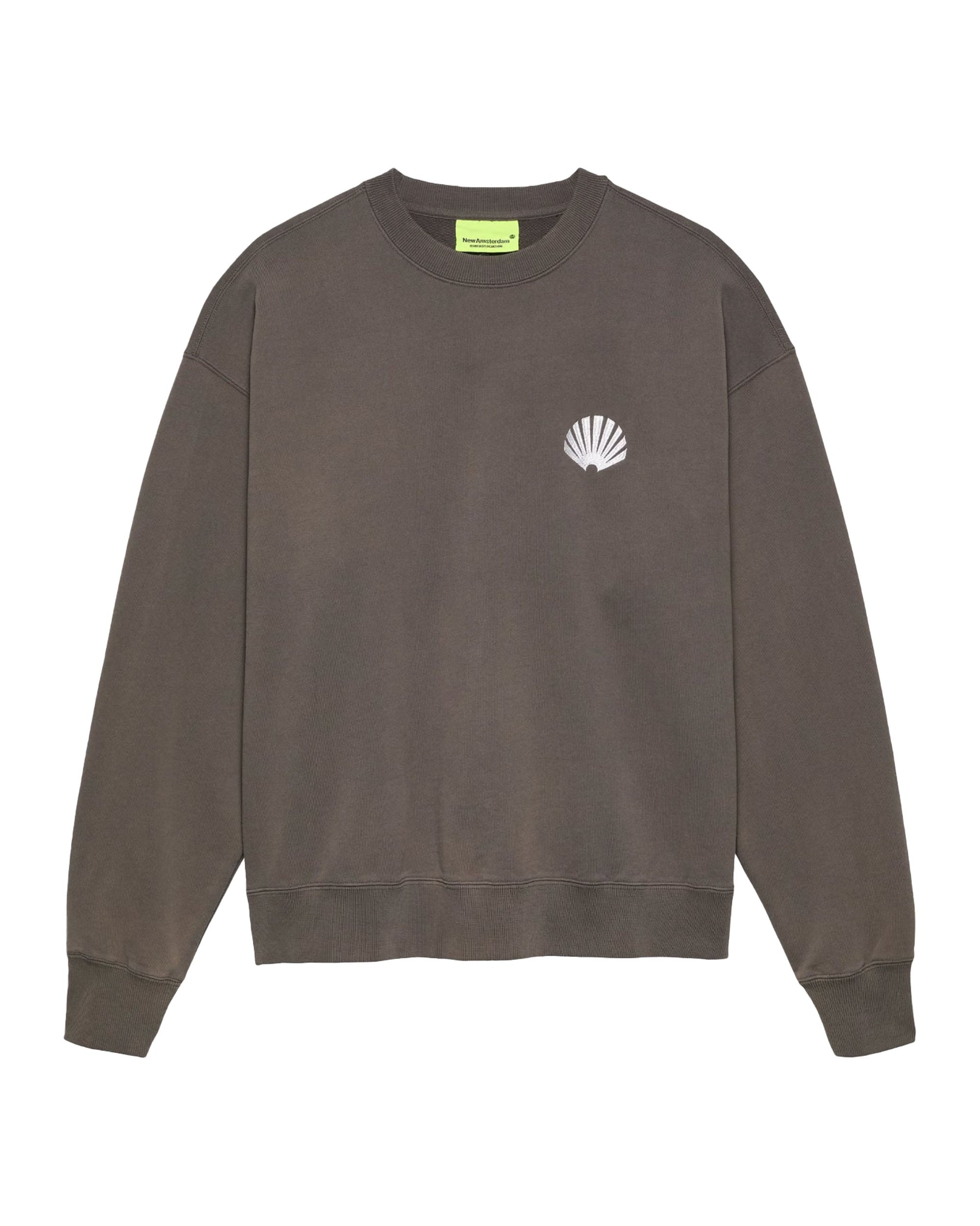Felpa Uomo New Amsterdam Surfassociation Logo Crewneck Falcon