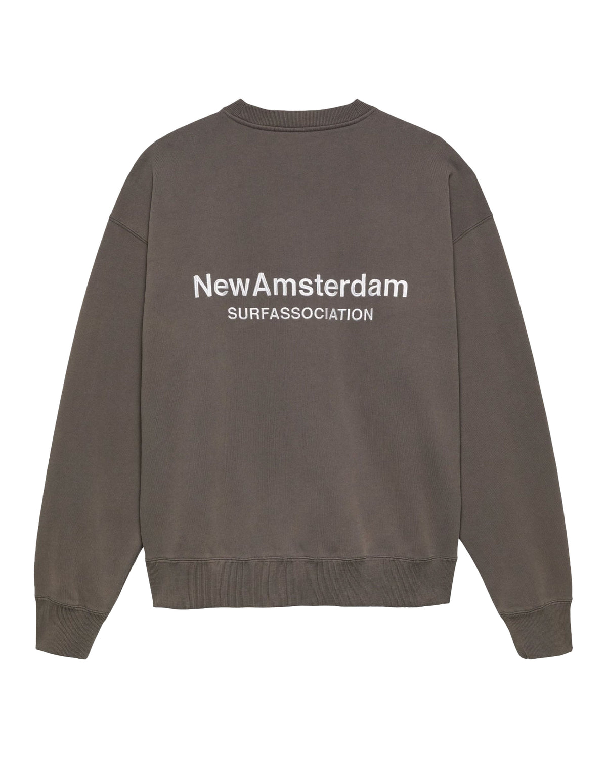 Felpa Uomo New Amsterdam Surfassociation Logo Crewneck Falcon