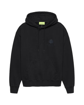 Felpa Uomo New Amsterdam Surfassociation Logo Hoodie Black