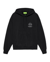 Felpa Uomo New Amsterdam Surfassociation Logo Hoodie Nero