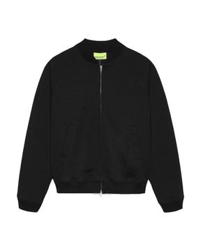 Felpa Uomo New Amsterdam Surfassociation Waffle Zip Up Black