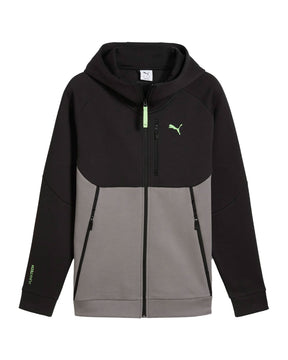 Man's Puma Pumatech Full-Zip Hoodie Cast Iron