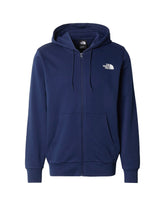The North Face Men's Sweatshirt Full Zip Simple Blue