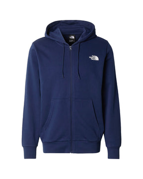 The North Face Men's Sweatshirt Full Zip Simple Blue