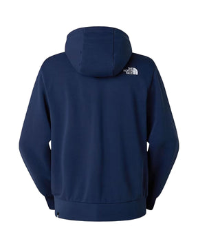 The North Face Men's Sweatshirt Full Zip Simple Blue