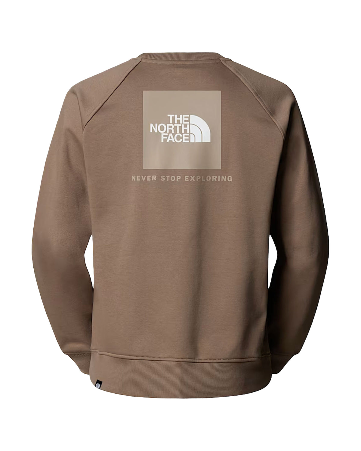 The North Face Raglan Box Nse Crew Mocha Brown