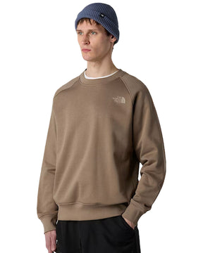 The North Face Raglan Box Nse Crew Mocha Brown