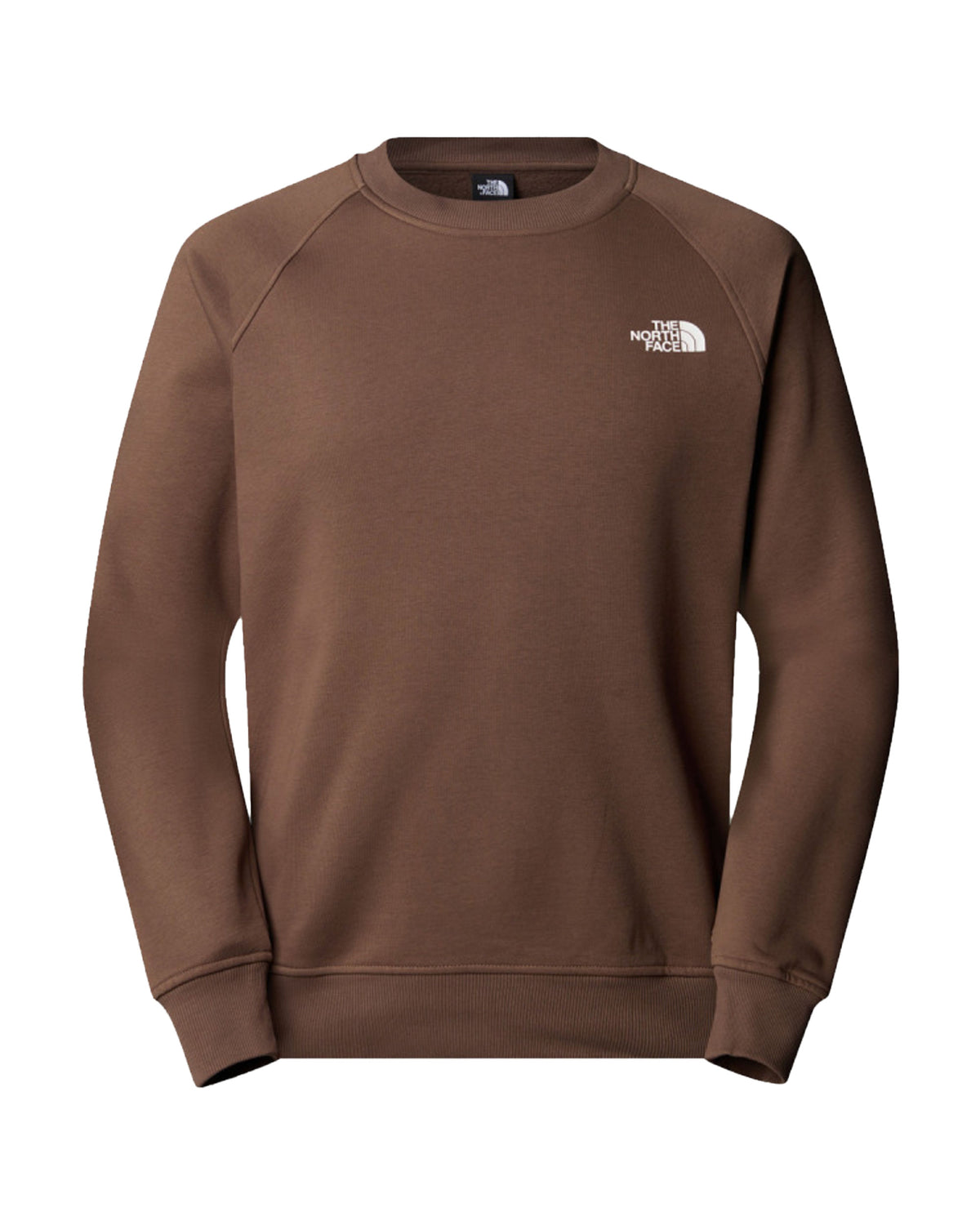 Felpa Uomo The North Face Raglan Redbox Crew Smokey Brown