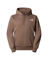 Felpa Uomo The North Face Simple Dome Hoodie Mocha Brown