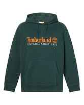 Felpa Uomo Timberland Established 1973 Logo Green Gables