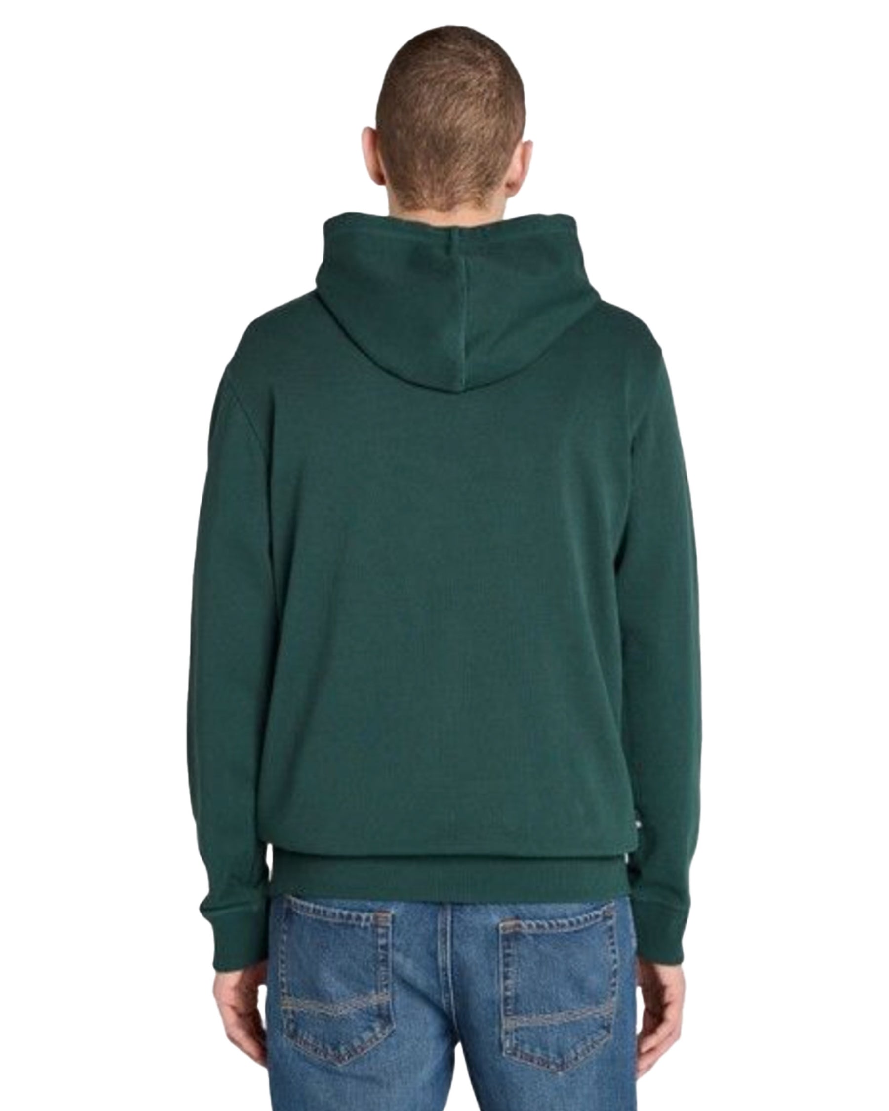 Felpa Uomo Timberland Established 1973 Logo Green Gables