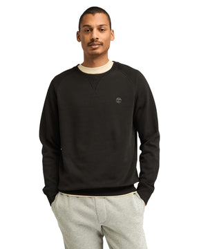 Felpa Uomo Timberland Exeter River Brushed Back Black