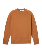 Felpa Uomo Timberland Exeter River Brushed Back Leather Brown