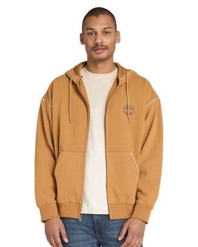 Felpa Uomo Timberland Full Zip Sweatshirt Wheat Boot